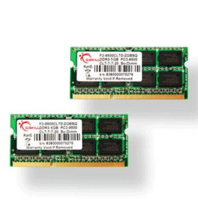 G.Skill SODIMM 8 Go (2x 4Go) DDR3 1066 MHz