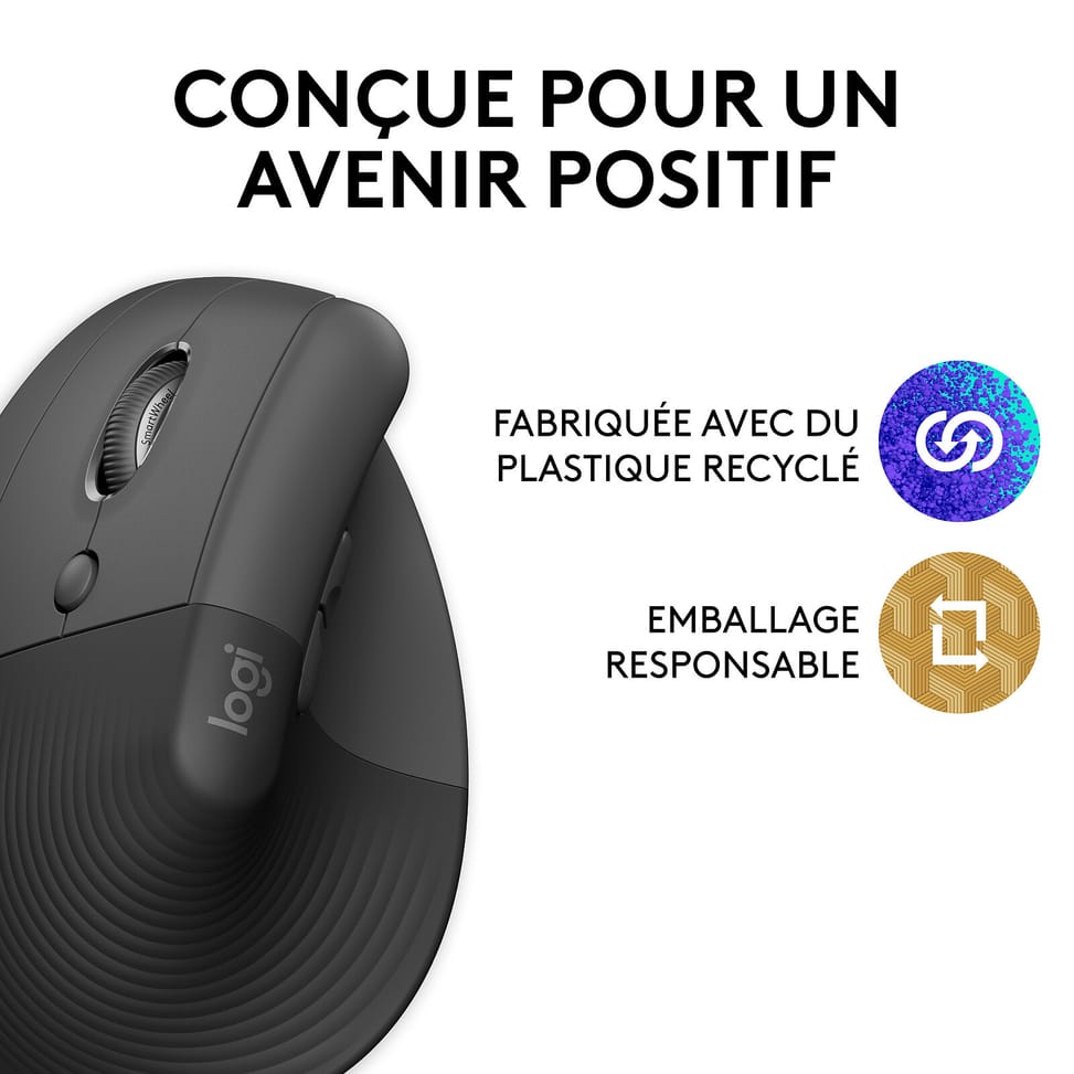 Logitech Lift Left (Graphite) — image 5