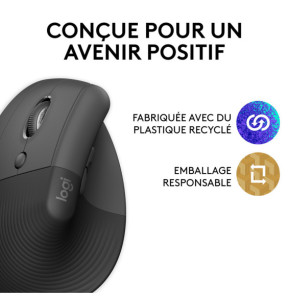 Logitech Lift Left (Graphite)