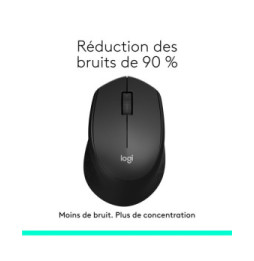 Logitech M330 Silent Plus (Noir)