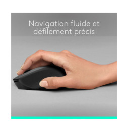 Logitech M330 Silent Plus (Noir)