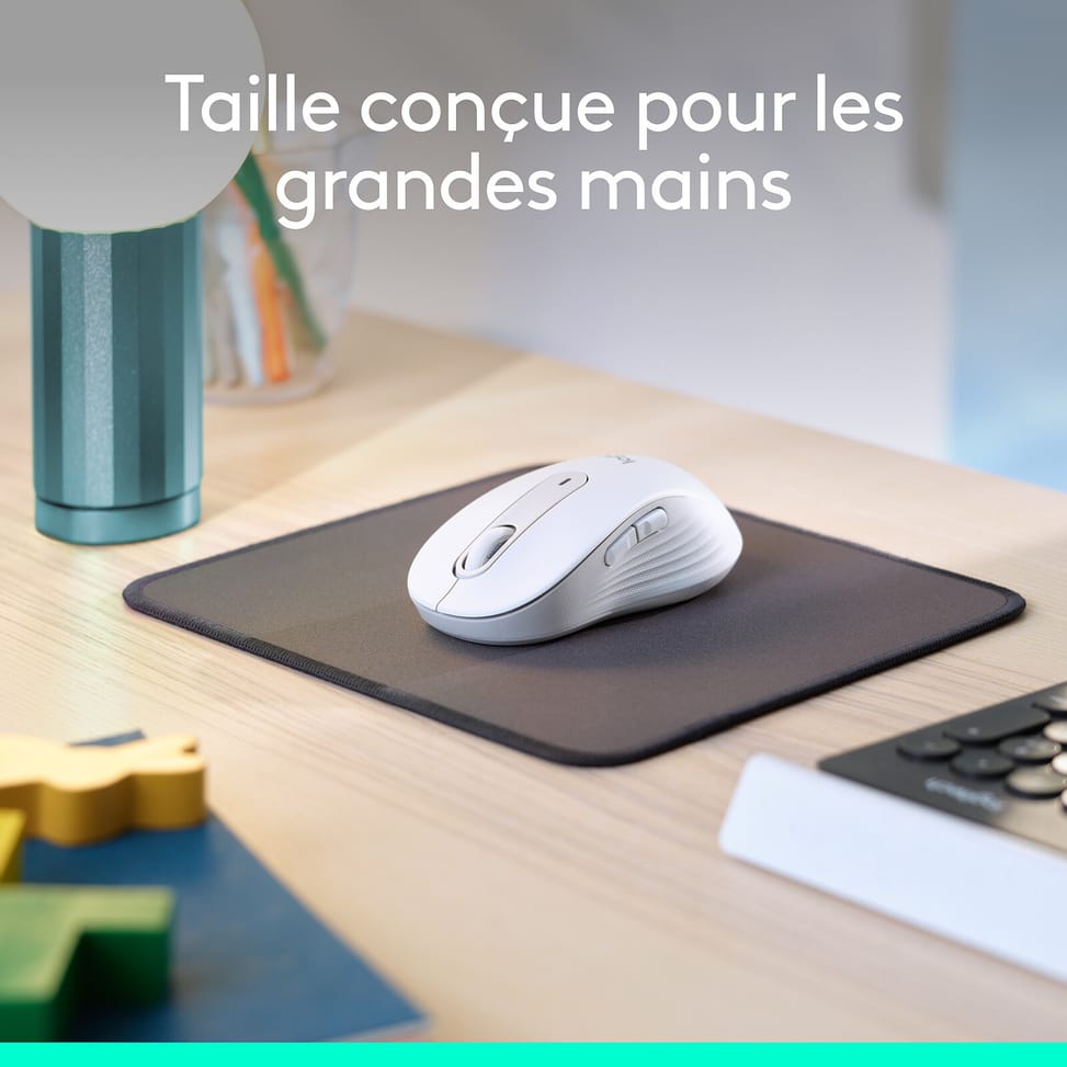 Logitech M650 L (Blanc) — image 3