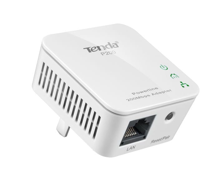Adaptateur CPL Tenda P200 PowerLine Mini Adapter 200Mbps