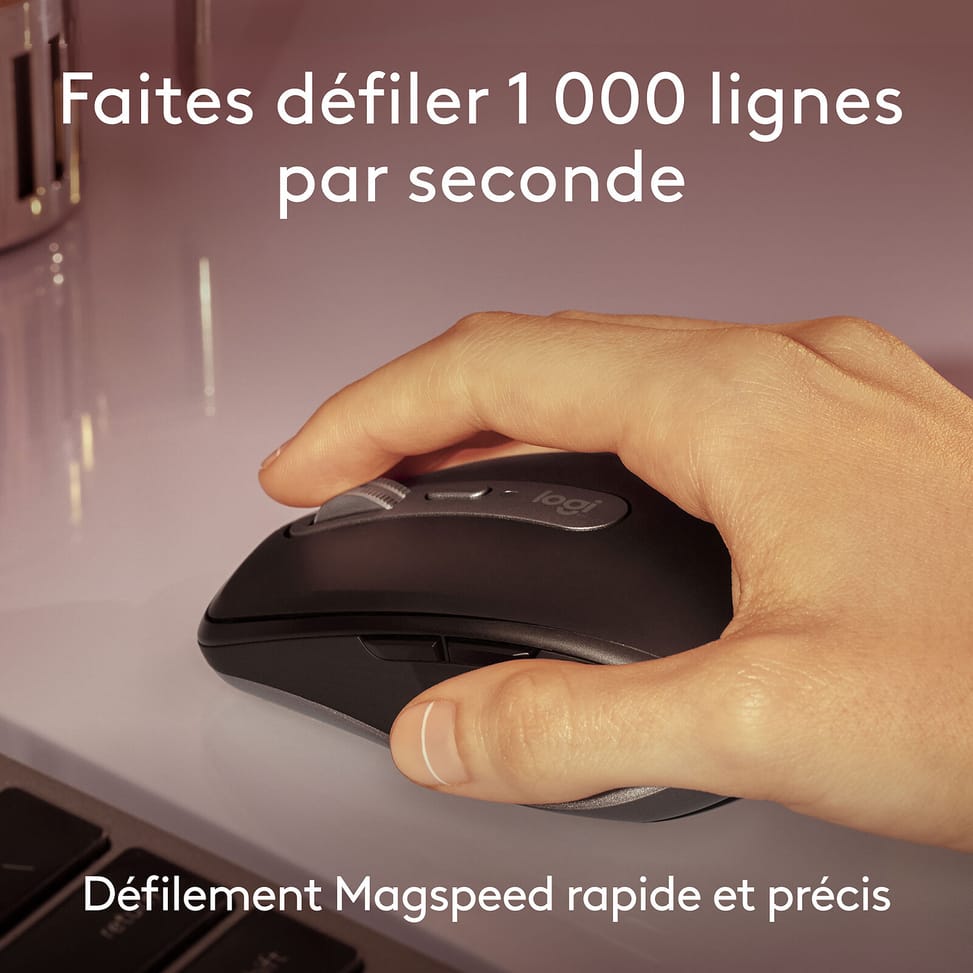 Logitech MX Anywhere 3S for Mac (Gris Pâle) — image 3
