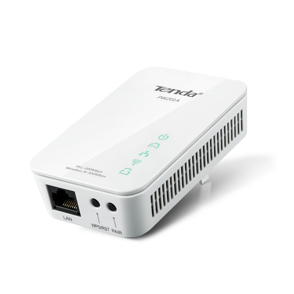 Adaptateur Wifi CPL Tenda PW201A Wireless N300 Powerline Extender