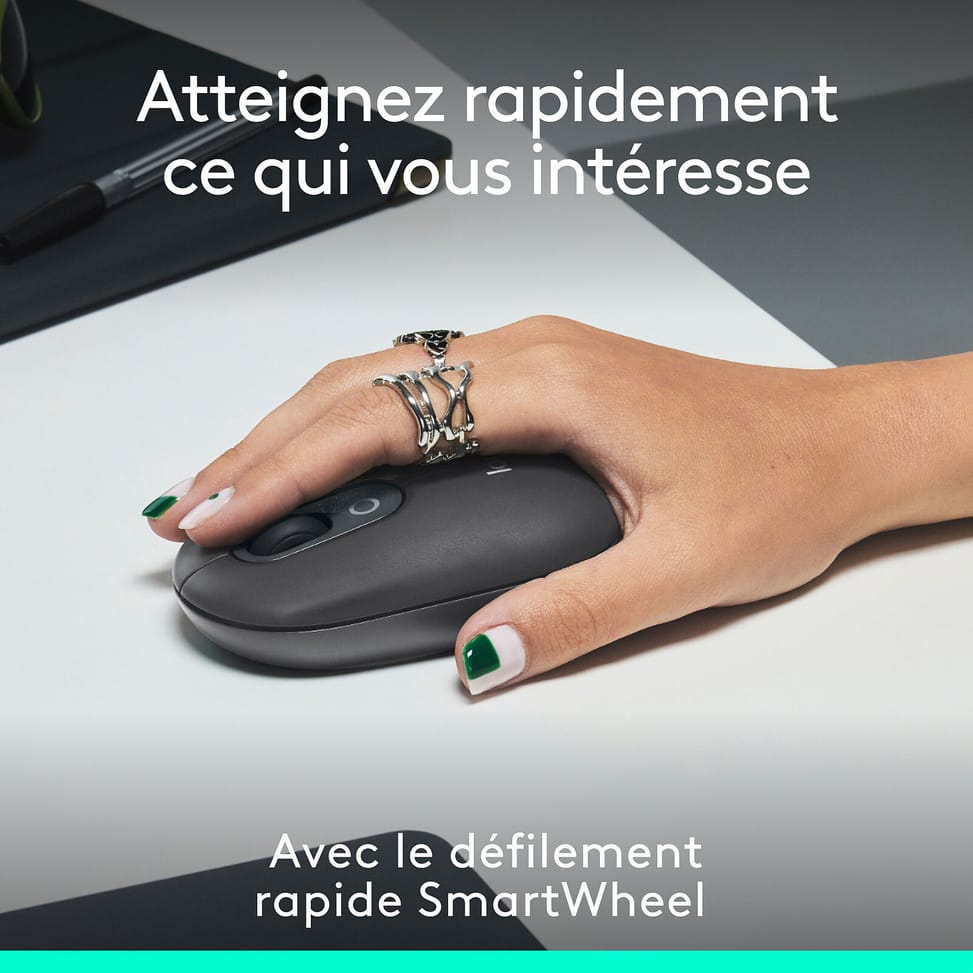 Logitech POP Mouse (Graphite) — image 3