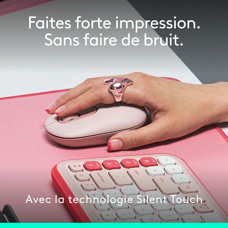 Logitech POP Mouse (Rose) — image 5