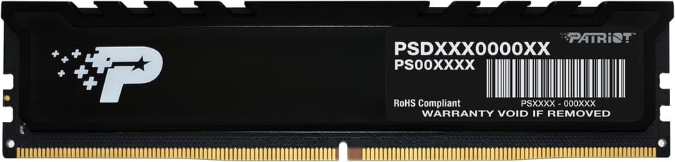 ذاكرة RAM Patriot signature line Premium 8GB U-DIMM DDR5 5600 MHz CL46 - حاسوب مكتبي (PSP58G560041H1) — صورة 1