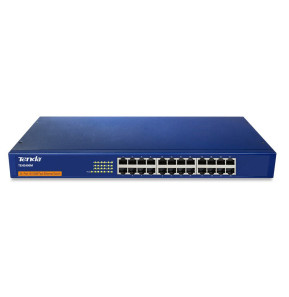Switch Non Administrable Tenda TEH2400M 24  ports 10/100 Mbps - 19" rackable