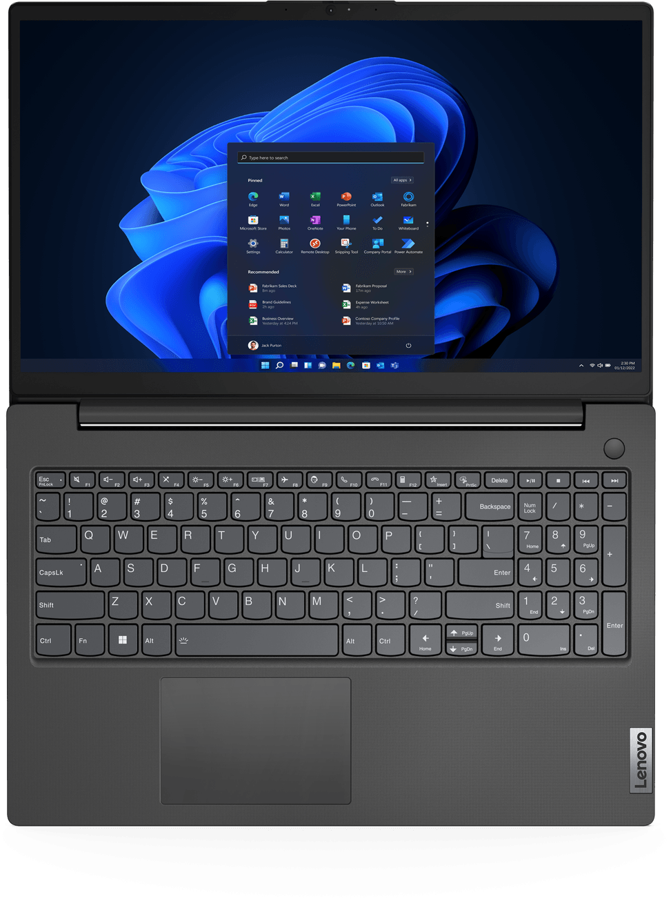 Ordinateur Portable Lenovo NoteBook V15 G4 IRU (83A100TBFE) — image 4