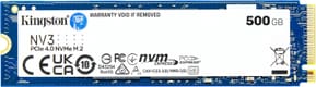 Disque Dur interne SSD Kingston NV3 M.2 2280 PCIe 4.0 x4 NVMe 500 Go (SNV3S/500G)
