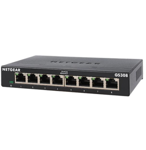Switch Netgear non manageable à 8 ports Gigabit (GS308)