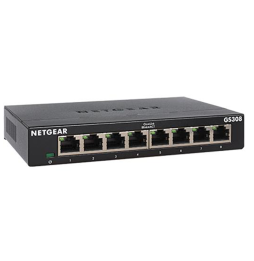 Switch Netgear non manageable à 8 ports Gigabit (GS308)