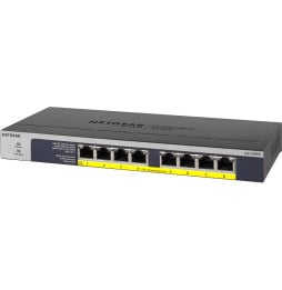 Switch Netgear non manageable à 8 PoE+ 123W (GS108PP)