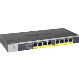 Switch Netgear non manageable à 8 PoE+ 123W (GS108PP)