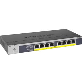 Switch Netgear non manageable à 8 PoE+ 123W (GS108PP)