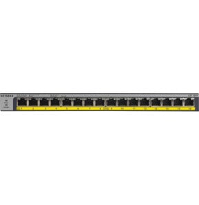 Switch Netgear non manageable à 16 ports gigabit avec PoE+ 76W (GS116LP)