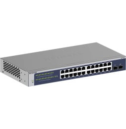 Switch administrable Netgear pro gigabit 24 ports avec 2 ports SFP (GS724T)