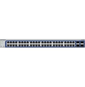 Switch administrable Netgear pro gigabit 48 ports avec 2 ports cuivre et 2 ports combo cuivre/SFP (GS748T)