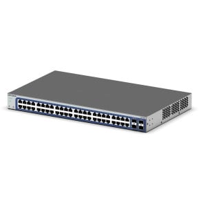 Switch administrable Netgear pro gigabit 48 ports avec 2 ports cuivre et 2 ports combo cuivre/SFP (GS748T)