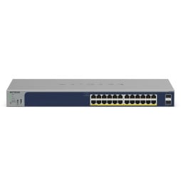 Switch administrable Netgear gigabit 24 ports PoE+ avec 2 ports SFP 190 W (GS724TP)