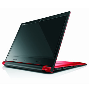 PC convertible tablette hybride Lenovo Flex 14 - Rouge avec contour noir