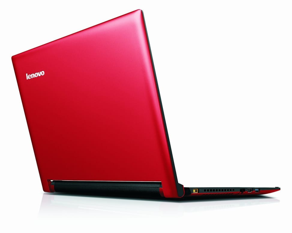 PC convertible tablette hybride Lenovo Flex 14 - Rouge avec contour noir
