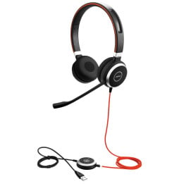 Micro-casque professionnel Jabra EVOLVE 40 UC Stereo