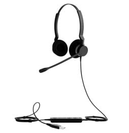 Casque-micro JABRA BIZ 2300 USB MICROSOFT LYNC DUO