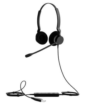 Micro-casque filaire Jabra BIZ 2300 USB Microsoft Lync Duo (2399-823-109) — image 5