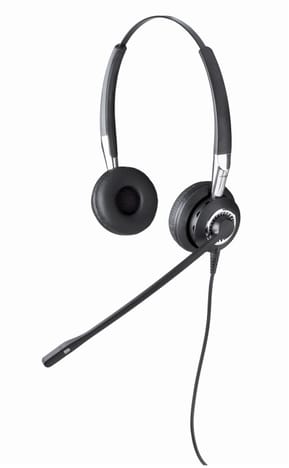 Casque-micro filaire stéréo Jabra GN 2400 Duo, Annulation de Bruit, STD