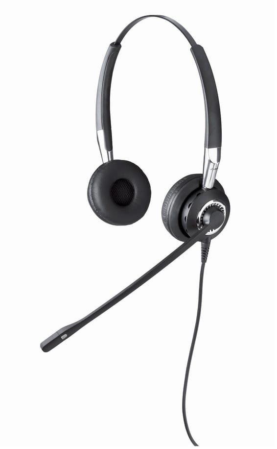 Casque-micro filaire stéréo Jabra GN 2400 Duo, Annulation de Bruit, STD