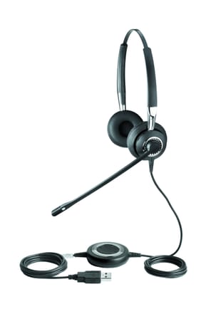Casque-micro filaire stéréo Jabra GN 2400 Duo, Annulation de Bruit, STD — image 4