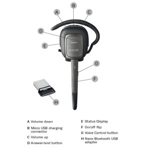 Oreillette bluetooth Jabra SUPREME UC Bluetooth Headset