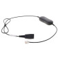 Cordon Jabra casque GN 1216 pour Avaya 9600/1600