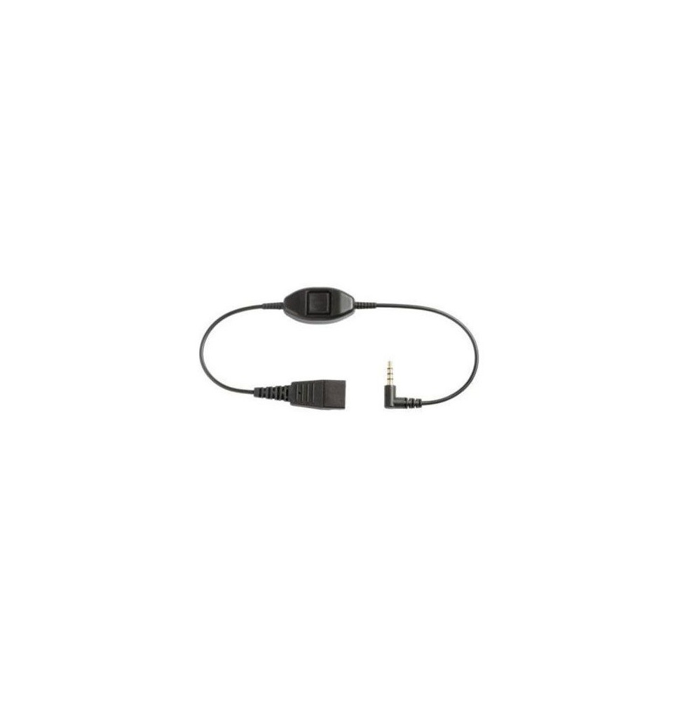 Câble Jabra Gn Netcom pour les téléphones Alcatel série 8 et 9 - jack 3,5 mm