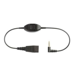 Câble Jabra Gn Netcom pour les téléphones Alcatel série 8 et 9 - jack 3,5 mm