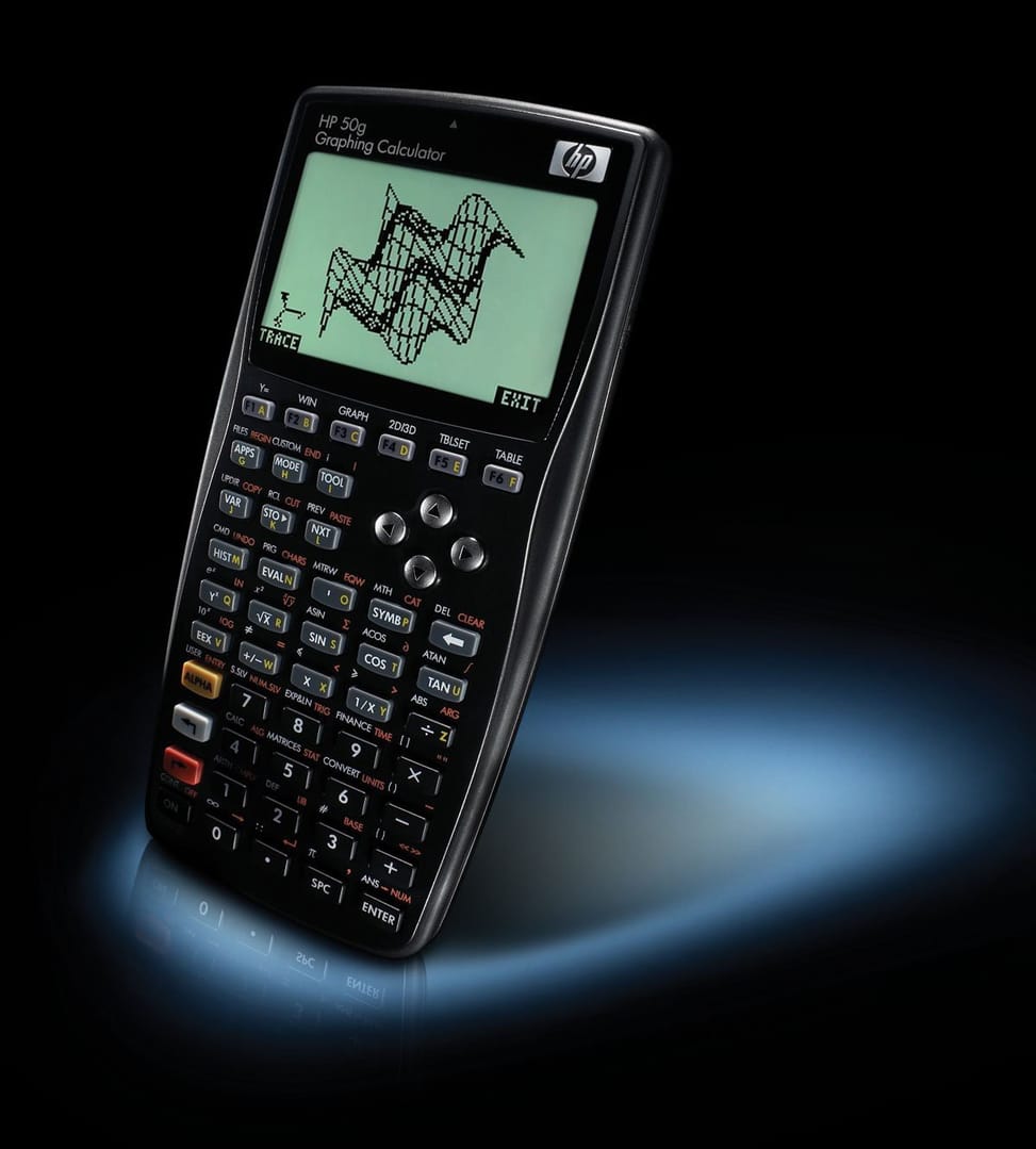 Calculatrice graphique HP 50g pour l’ingénierie et les mathématiques à un niveau avancé
