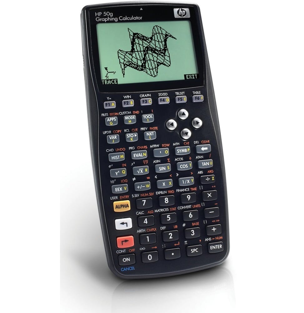 Calculatrice graphique HP 50g pour l’ingénierie et les mathématiques à un niveau avancé