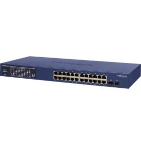 Switch administrable Netgear gigabit 24 ports PoE+ avec 2 ports SFP 380W (GS724TPP)
