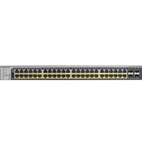 Switch administrable Netgear gigabit 48 ports PoE+ avec 4 ports SFP 760W (GS752TPP)