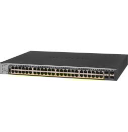 Switch administrable Netgear gigabit 48 ports PoE+ avec 4 ports SFP 760W (GS752TPP)