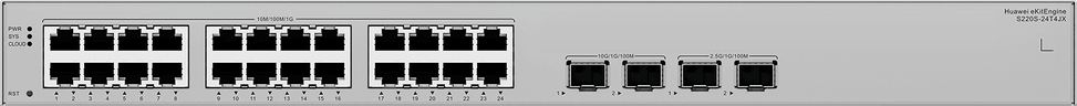 Huawei eKitEngine S220S-24T4JX 24-Port Switch (98012504) — image 1