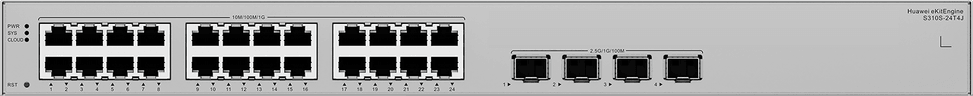 Huawei eKitEngine S310S-24T4J 24-Port Switch (98012506) — image 1