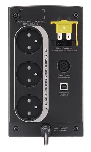 Onduleur Line interactive APC BACK-UPS RS 650VA