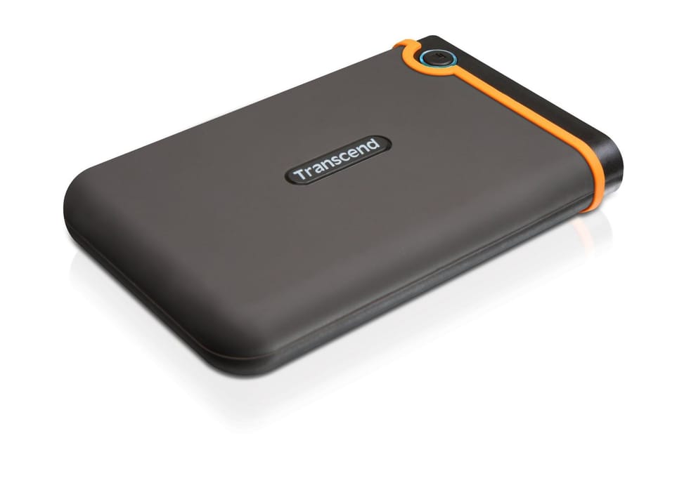 Disque dur externe portable Transcend StoreJet M2 - Anti-choc 2.5"