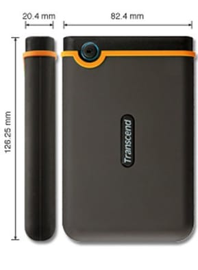 Disque dur externe Anti-choc portable Transcend StoreJet 25M2 - SATA 2.5" — image 7