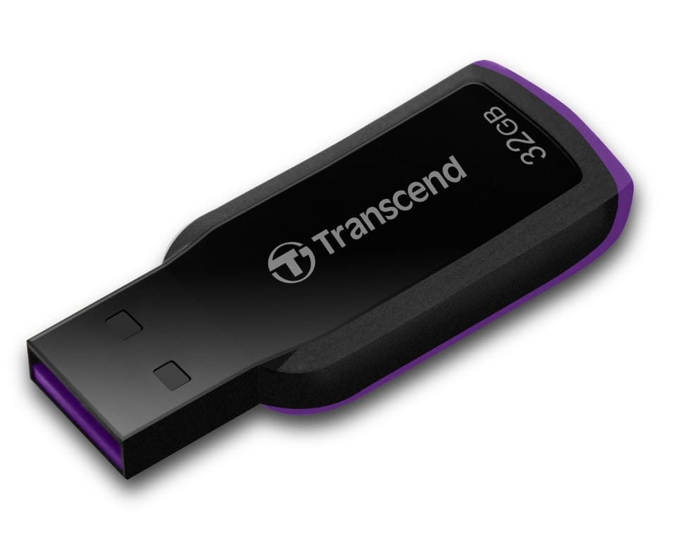 Clé USB Transcend JetFlash 360 Noir - 4/8/16 et 32 GB