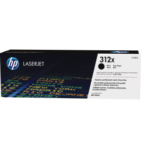 Cartouche de toner noir HP LaserJet 312X (CF380X)