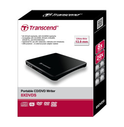 Graveur externe Slim DVD±RW 8x /24x - USB